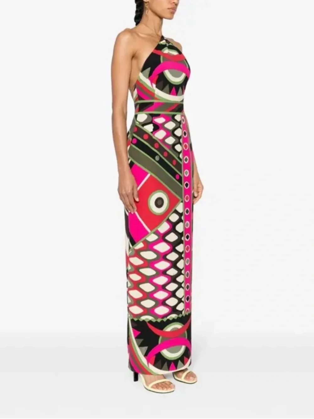Emilio Pucci - Vivara print gown NWT size 46 (10) - Picture 2 of 10